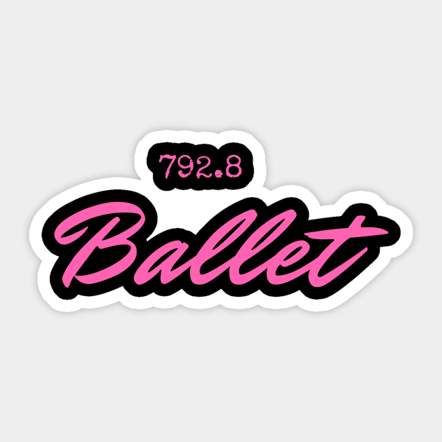 Ballet Sticker by friendlyletters